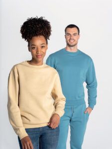 Felpa unisex girocollo premium