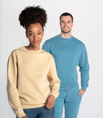 Felpa unisex girocollo premium