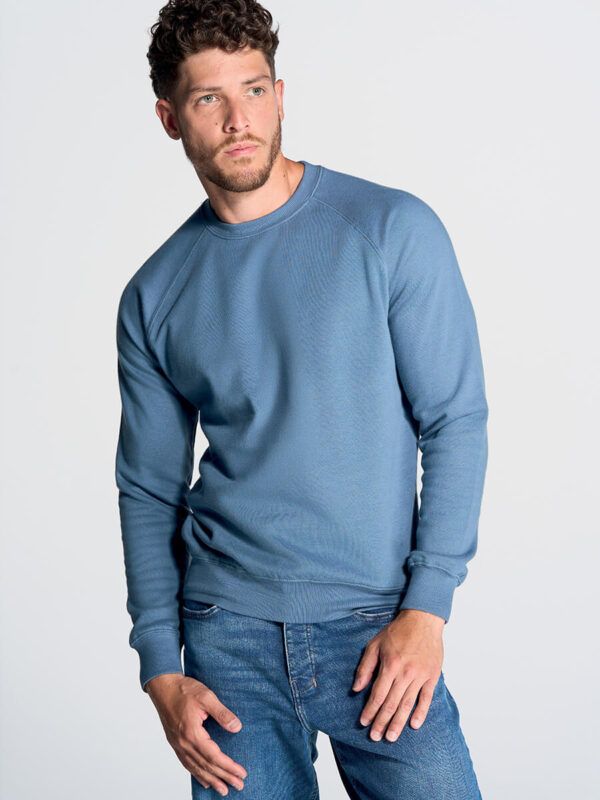 Felpa unisex girocollo organic everest