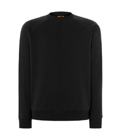 Felpa unisex girocollo organic everest - Black - taglia 2xl
