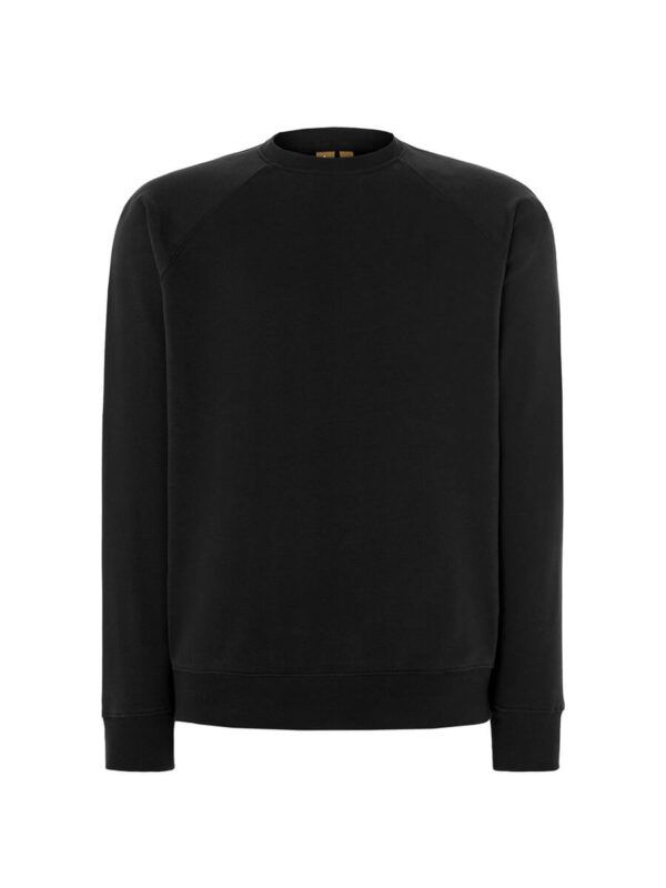 Felpa unisex girocollo organic everest - Black - taglia 2xl