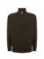 Felpa unisex zip intera premium - Khaki - taglia 2xl