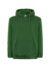 Felpa uomo cappuccio premium - Bottle green - taglia 2xl
