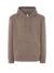 Felpa uomo cappuccio premium - Brown - taglia 2xl