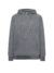 Felpa uomo cappuccio premium - Dark grey melange - taglia 2xl