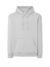 Felpa uomo cappuccio premium - Silver - taglia 2xl