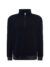 Felpa unisex mezza zip premium - Navy - taglia 2xl