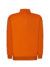 Felpa unisex mezza zip premium - Orange - taglia 2xl
