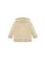 Felpa baby cappuccio e zip leggera french terry - Butter cream - taglia 2
