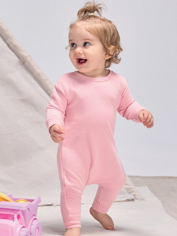 Pagliaccetto baby manica lunga felpa leggera french terry