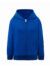 Felpa bambino cappuccio e zip premium - Royal blue - taglia 9/11