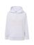 Felpa bambino cappuccio leggera french terry - White - taglia 9/11