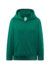 Felpa bambino cappuccio premium - Kelly green - taglia 9/11