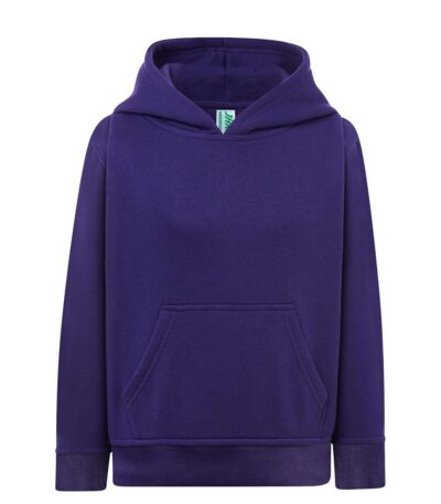 Felpa bambino cappuccio premium - Purple - taglia 9/11