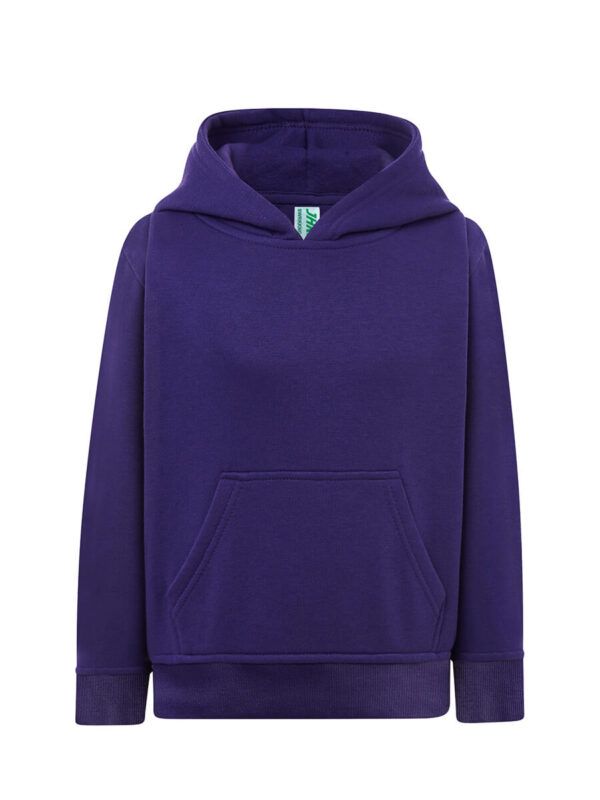 Felpa bambino cappuccio premium - Purple - taglia 9/11