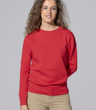 Felpa donna girocollo cvc