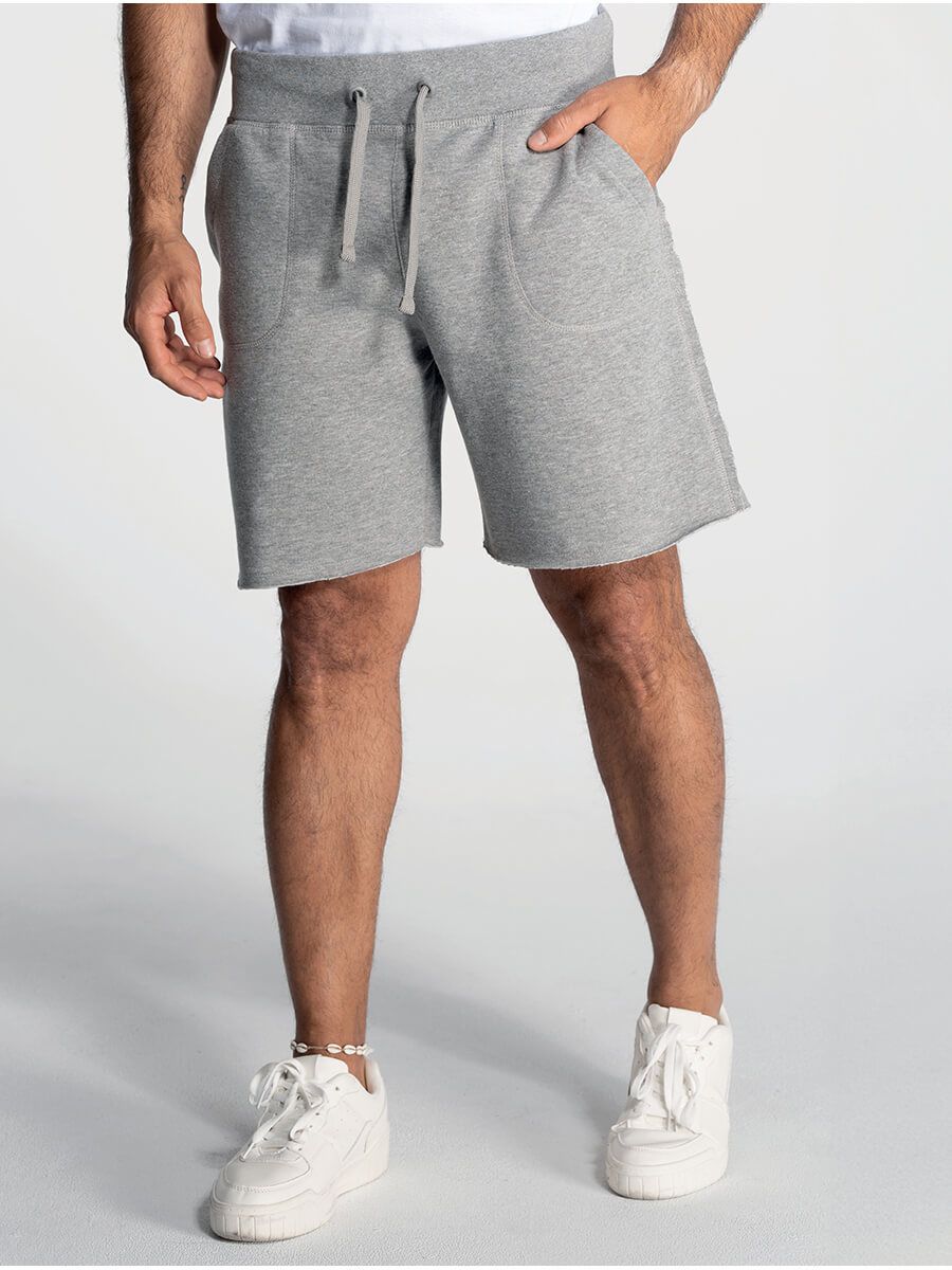 UNI_JHK_SWSHORTSM Bermuda unisex felpa premium
