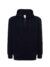 Felpa uomo cappuccio e zip leggera french terry - Navy - taglia 2xl