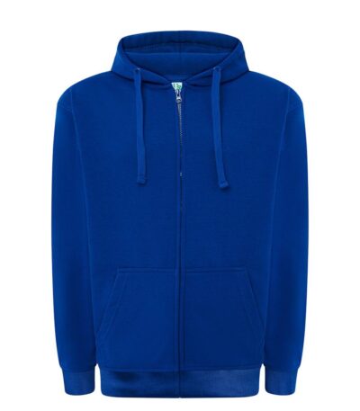 Felpa unisex cappuccio e zip premium - Royal blue - taglia 2xl