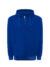 Felpa unisex cappuccio e zip premium - Royal blue - taglia 2xl