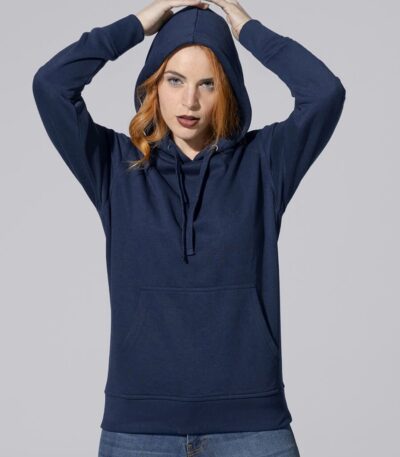 Felpa donna cappuccio leggera french terry