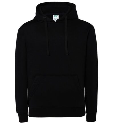 Felpa donna cappuccio leggera french terry - Black - taglia 2xl