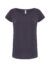 T-shirt donna manica corta collo a v urban sea - Denim - taglia S/m