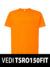 T-shirt uomo manica corta - Orange - taglia 2xl