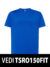 T-shirt uomo manica corta - Royal blue - taglia 2xl