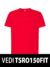 T-shirt uomo manica corta - Red - taglia 2xl