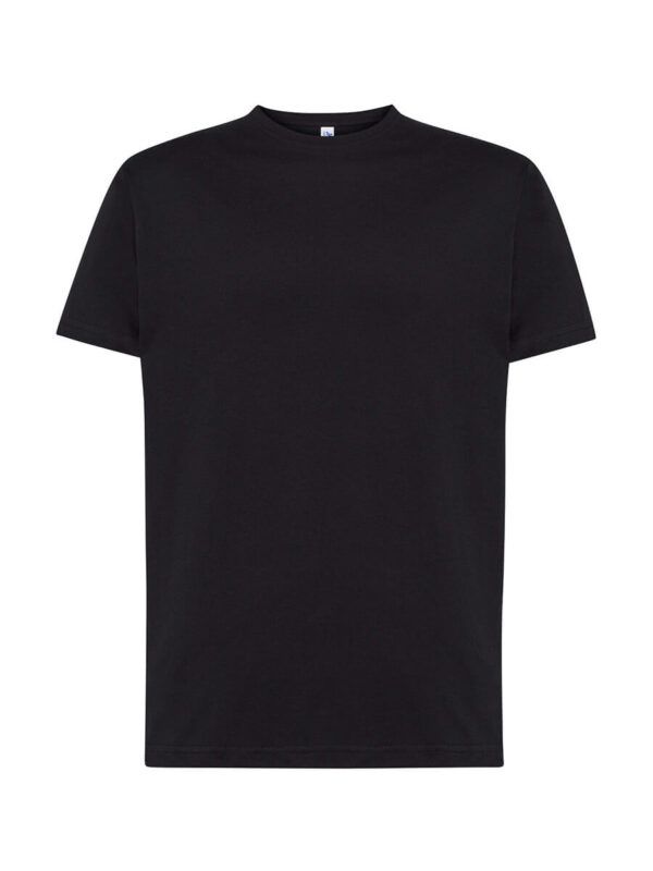 T-shirt uomo manica corta regular organic - Black - taglia 2xl