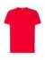 T-shirt uomo manica corta regular organic - Red - taglia 2xl