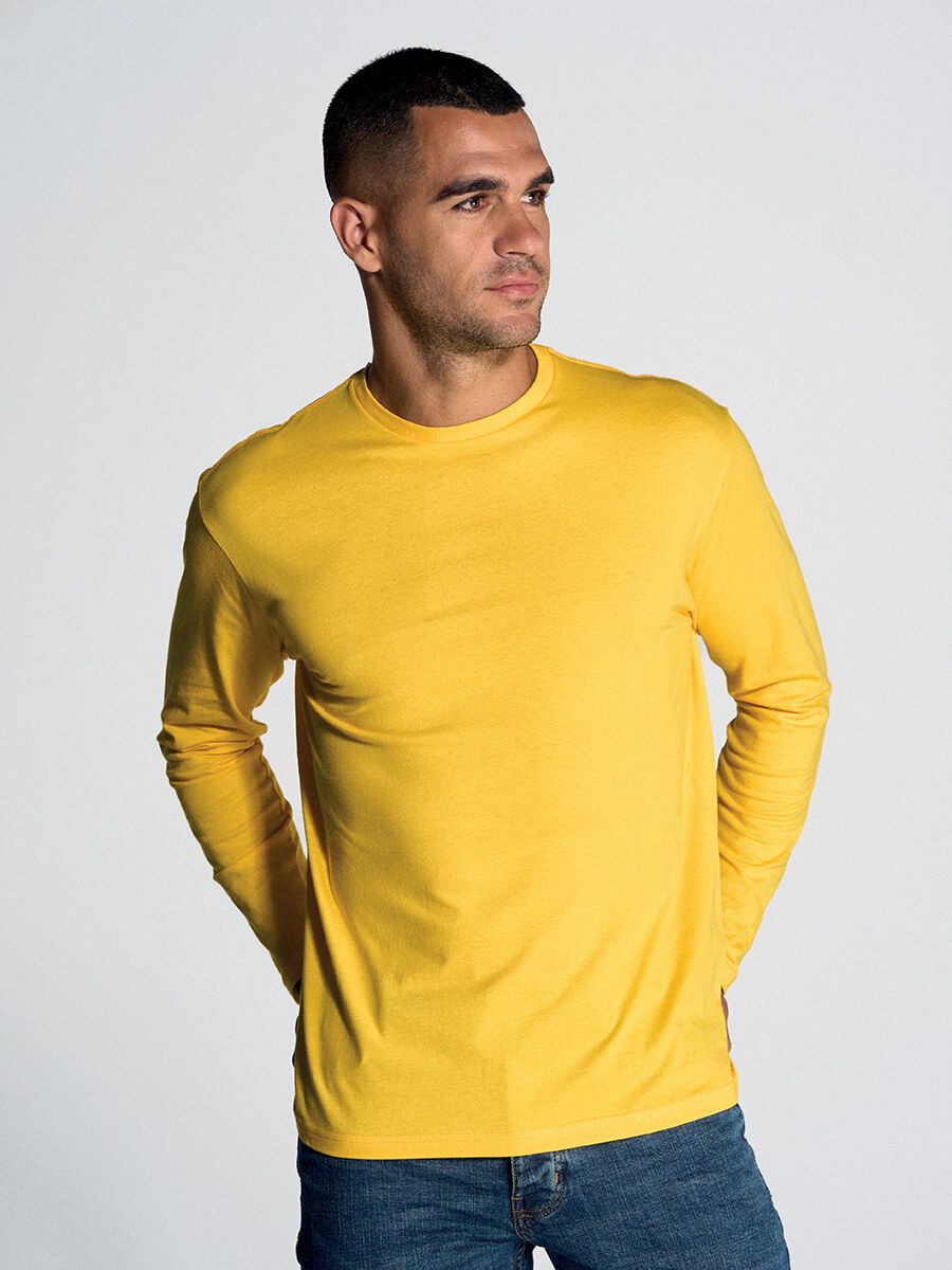 UNI_JHK_TSRA150LS T-shirt uomo manica lunga regular