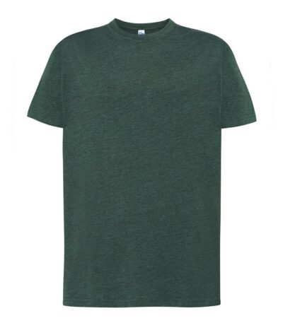 T-shirt uomo manica corta regular special colors - Bottle green heather - taglia 2xl