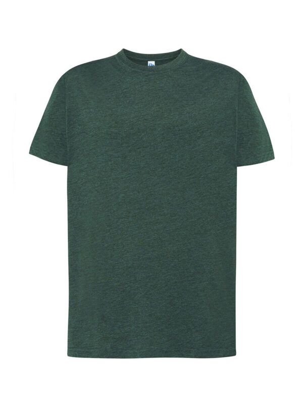 T-shirt uomo manica corta regular special colors - Bottle green heather - taglia 2xl