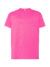 T-shirt uomo manica corta regular special colors - Fucsia fluor - taglia 2xl