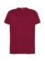 T-shirt uomo manica corta regular - Burgundy - taglia 2xl
