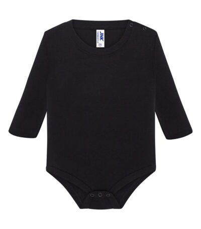 Body baby manica lunga - Black - taglia 9m