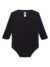 Body baby manica lunga - Black - taglia 9m