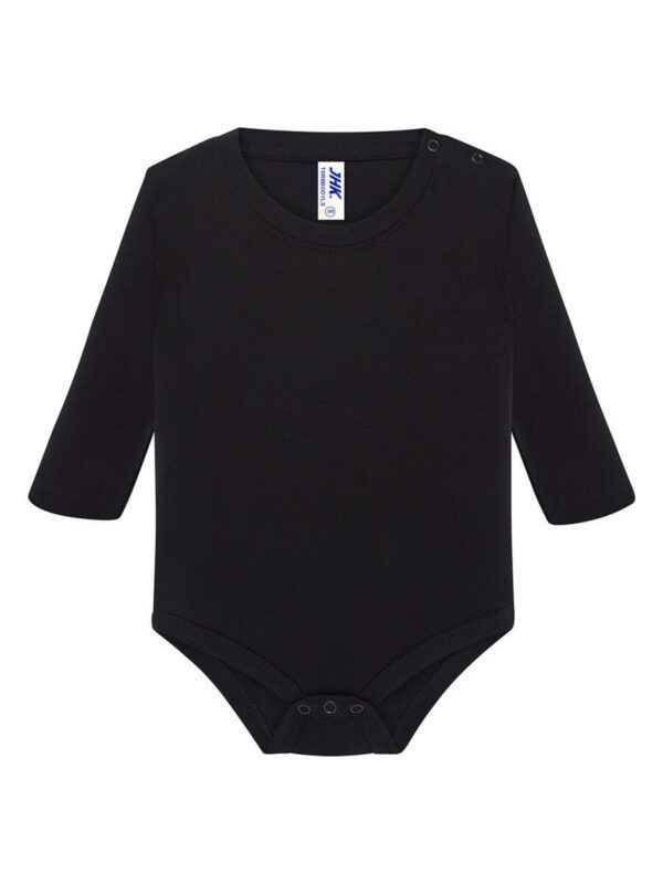 Body baby manica lunga - Black - taglia 9m