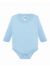 Body baby manica lunga - Sky blue - taglia 9m