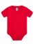 Body baby manica corta - Red - taglia 9m