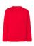 T-shirt bambino manica lunga regular - Red - taglia 9/11