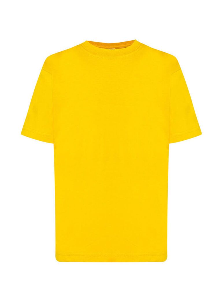 T-shirt bambino manica corta regular - Mustard - taglia 9/11
