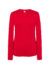 T-shirt donna manica lunga regular - Red - taglia 2xl