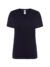 T-shirt donna manica corta collo a v regular - Navy - taglia 2xl