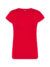 T-shirt donna manica corta regular - Red - taglia 2xl