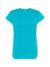 T-shirt donna manica corta regular - Turquoise - taglia 2xl