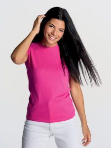 T-shirt donna manica corta premium
