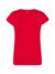 T-shirt donna manica corta premium - Red - taglia 2xl